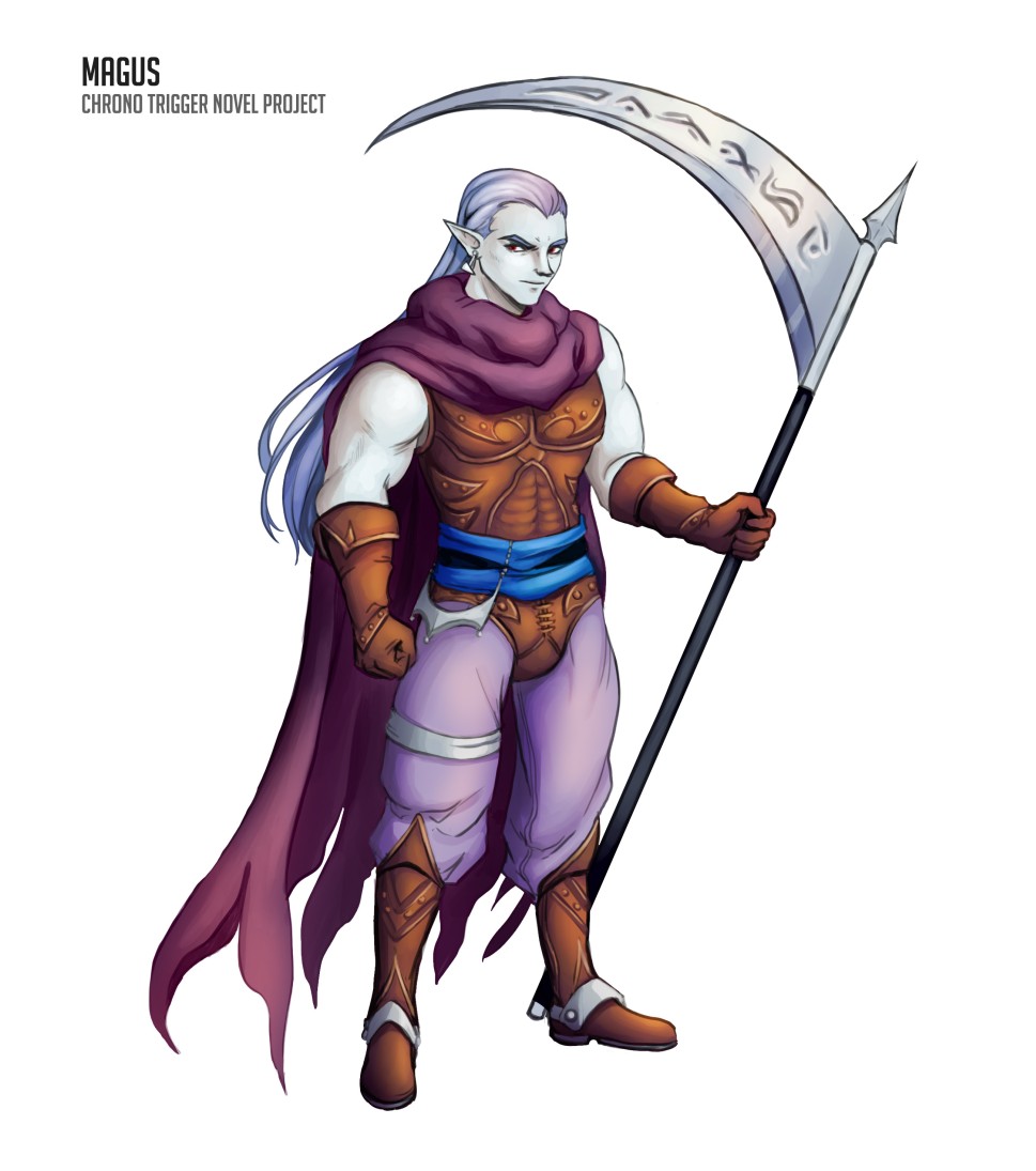 Magus Art - Characters & Art - Chrono Trigger  Chrono trigger, Character  art, Character design